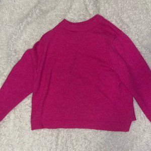 a new day hot pink sweater